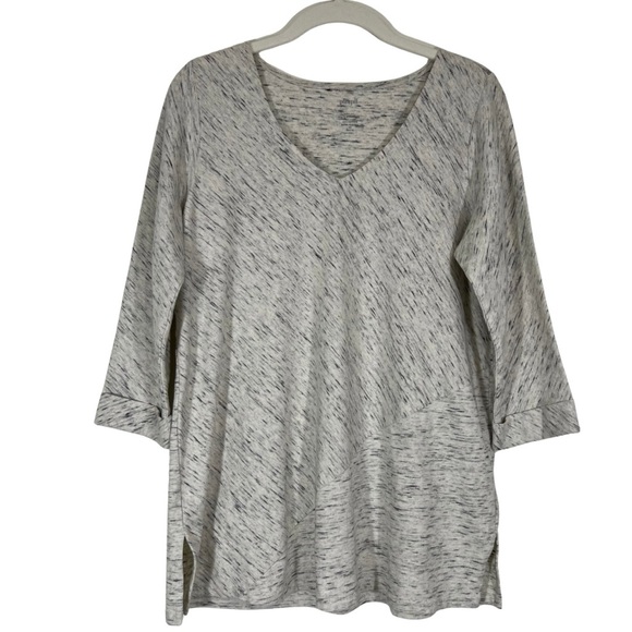 Purejill Tops - Purejill 100% cotton Tunic Top Womens Size XS Petite Space Dye